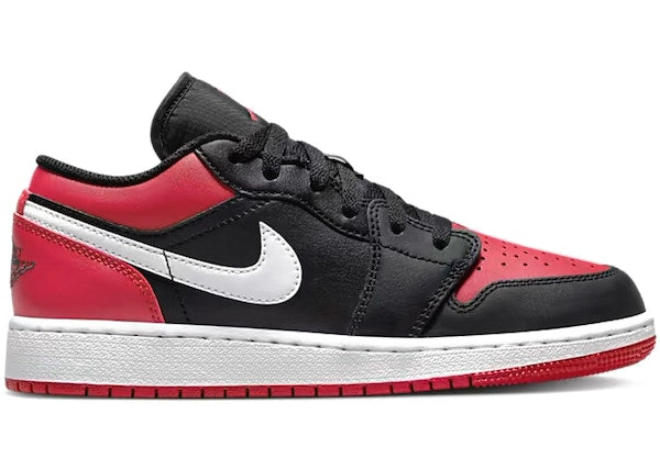 Jordan 1 Low Bred Toe (GS)