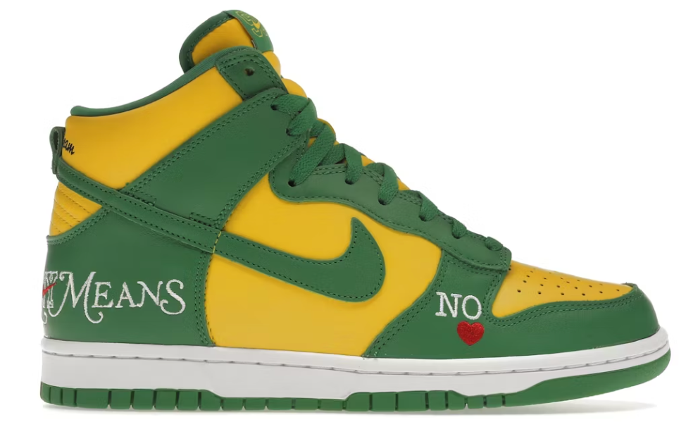 Nike SB Dunk High Supreme By Any Means Brazil