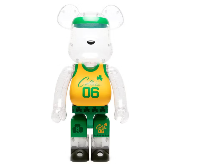 Bearbrick x Bodega x NBA Worldwide Respect Boston Celtics 1000%