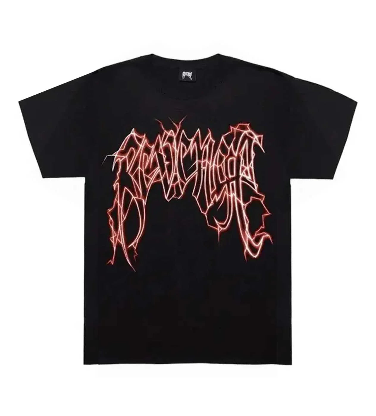 Revenge Lightning Arch Logo T-Shirt Black/Red