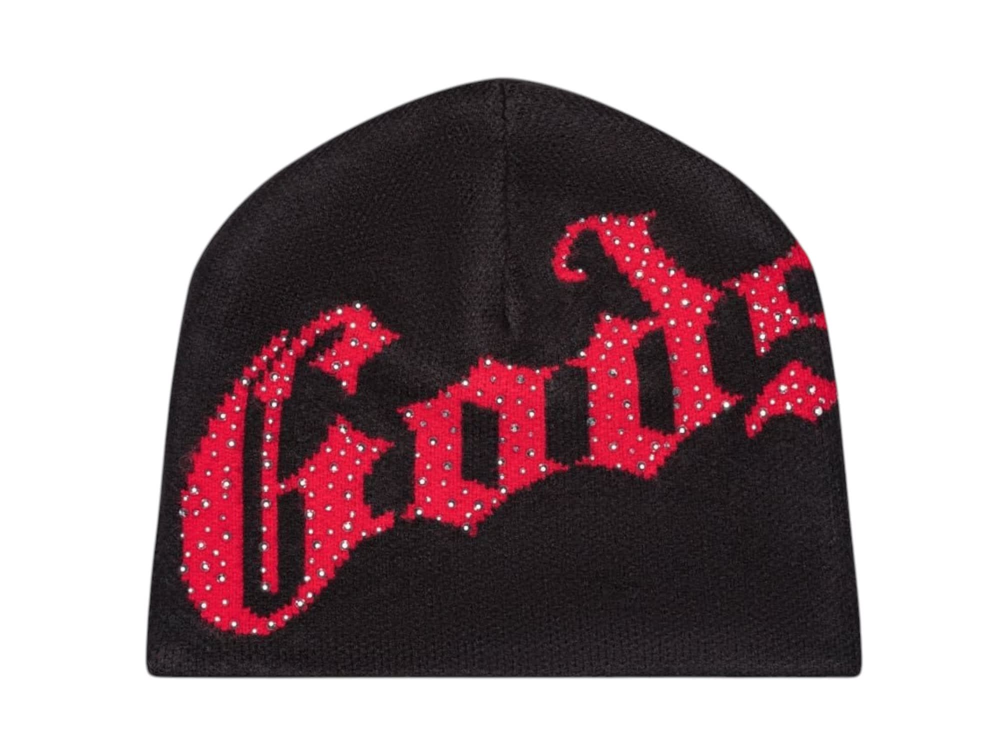 Godspeed OG Logo Studded Beanie Black Red