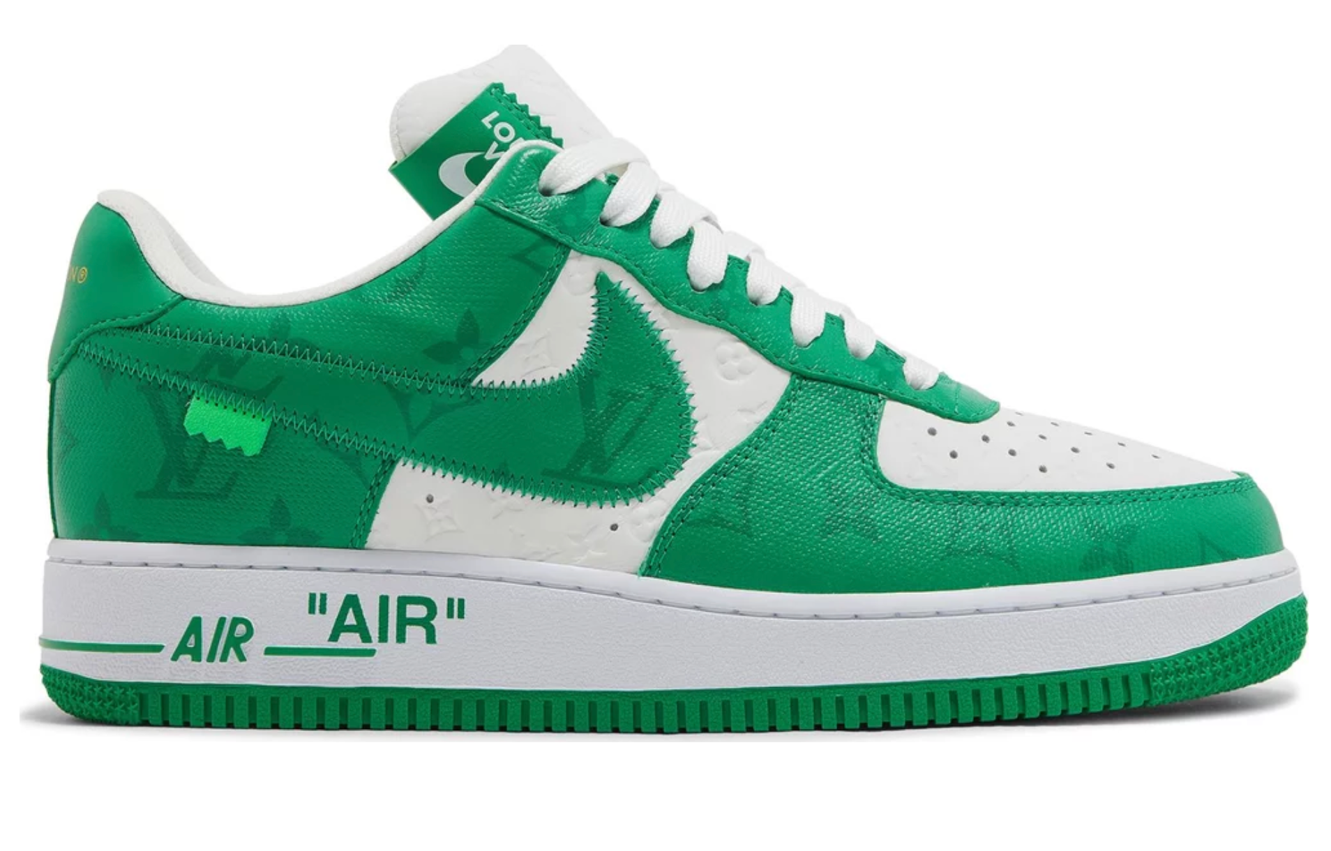 Louis Vuitton x Nike Air Force 1 Low 'White/Gym Green'