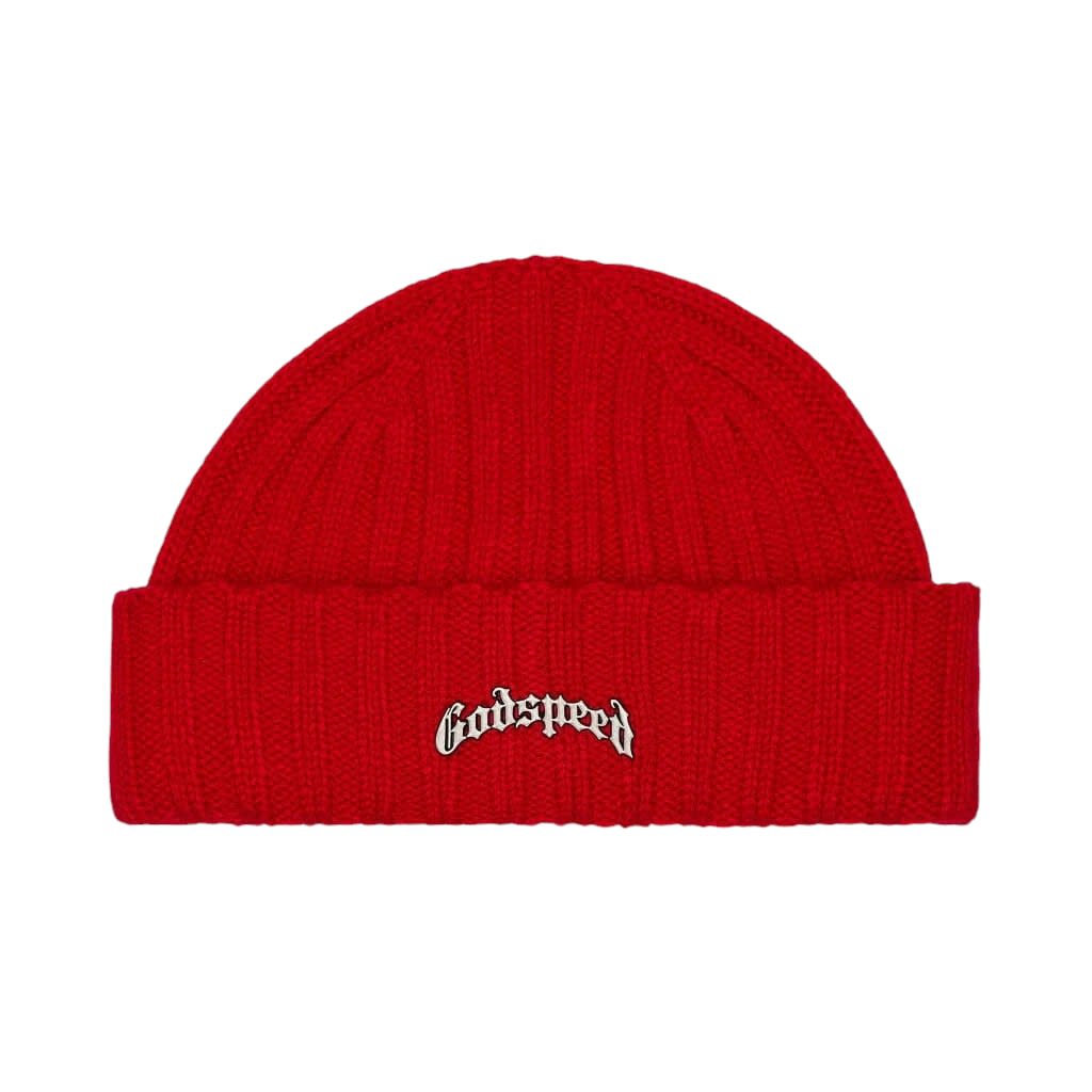 Godspeed Og Logo Emblem Beanie Red