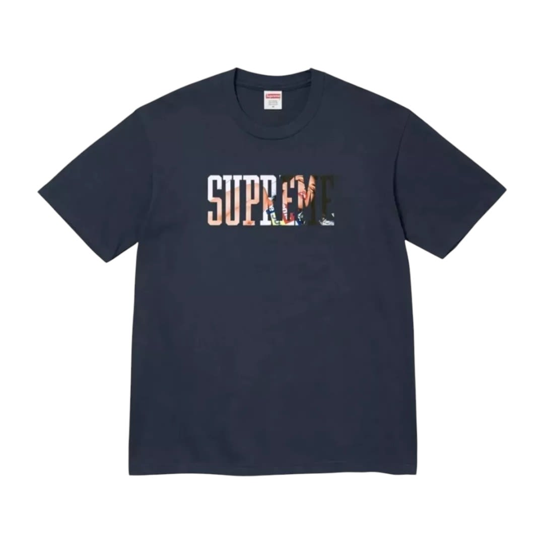 Supreme Tera Patrick Collegiate T-Shirt Navy