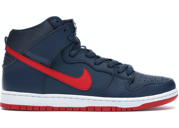 Nike Dunk SB High Squadron Blue University Red