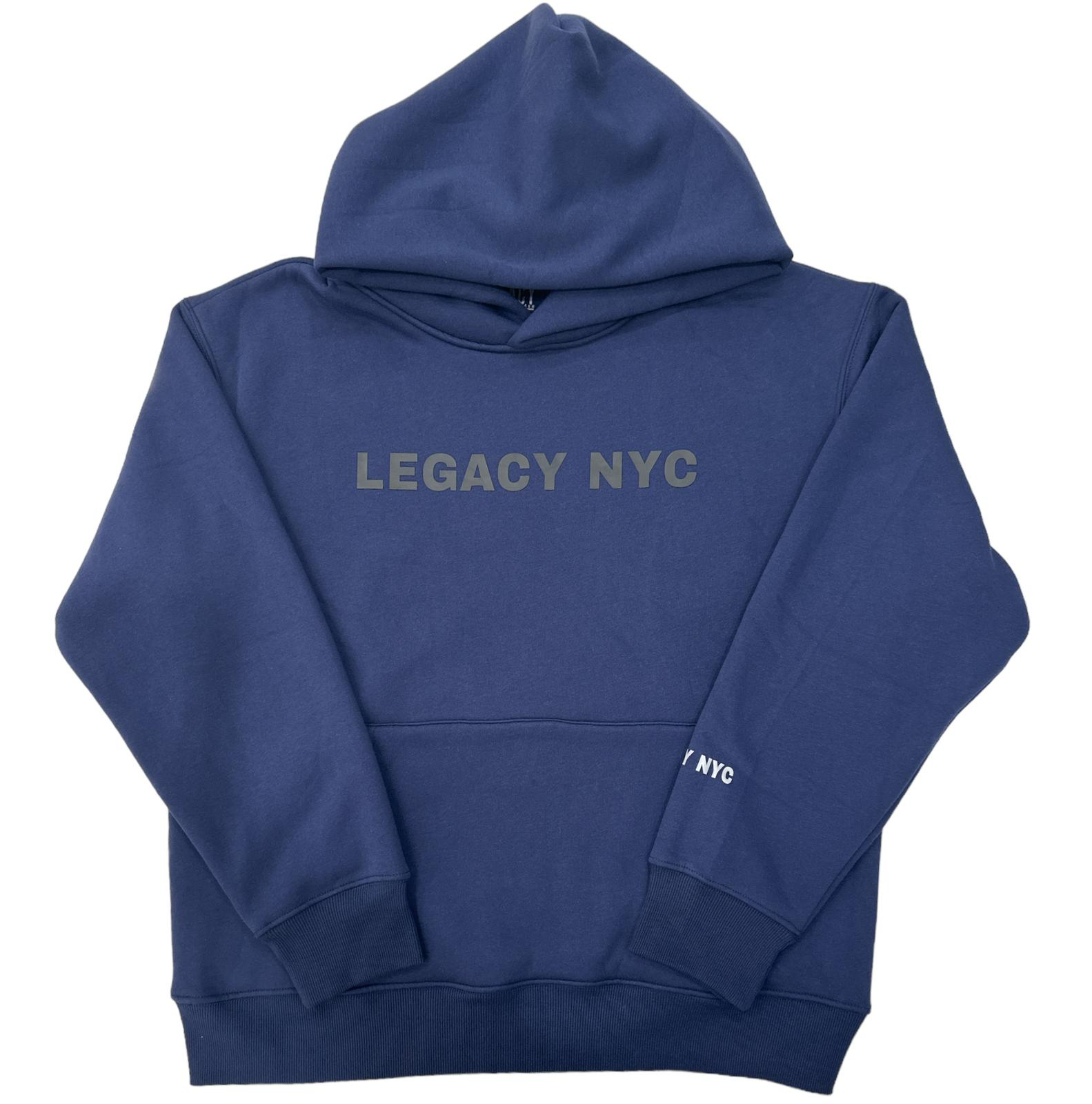 LEGACY NYC Silicone Premium Hoodie v2 Navy