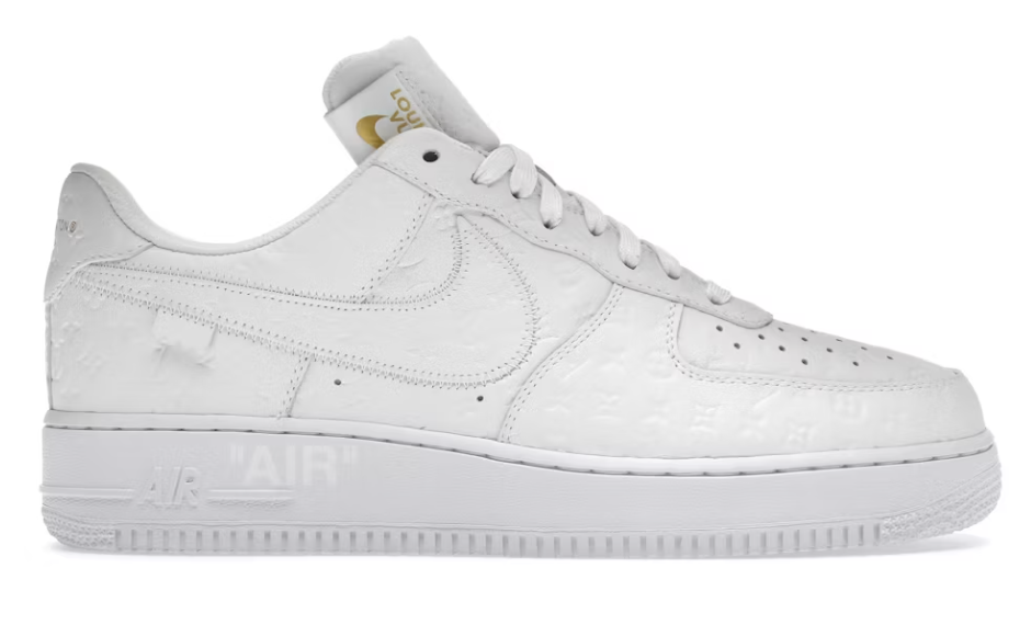 Louis Vuitton x Nike Air Force 1 Low 'Triple White"