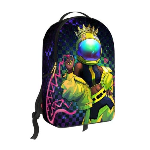 Sprayground Galaxy Lipstick Shark Backpack Black