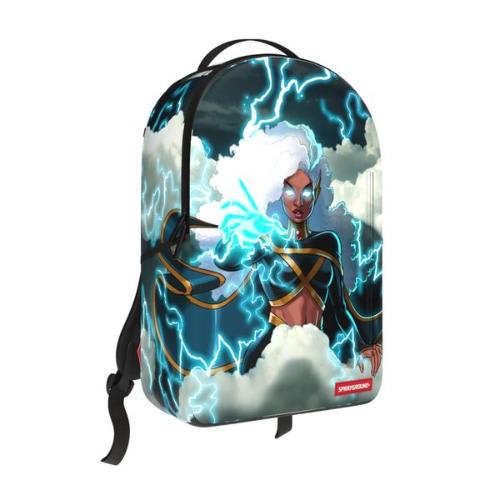 Sprayground Marvel Storm Make It Rain Backpack Teal/White