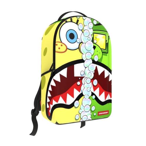Sprayground Spongebob and Moneybear Backpack Yellow/Green