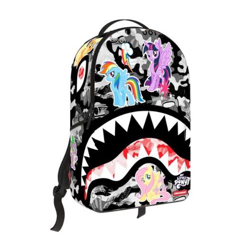 Sprayground My Little Pony Stickers Backpack Black/Multi