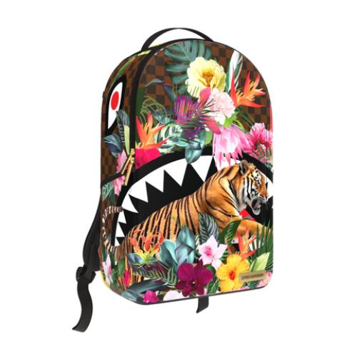 Sprayground Flowering Jungle Shark 2 Backpack Multicolor
