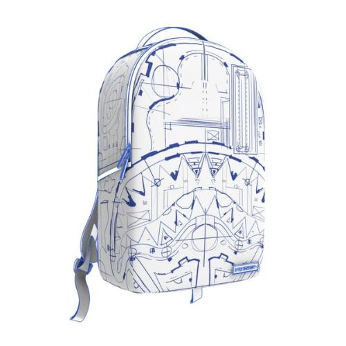 Sprayground Frank Lloyd Wright Backpack White/Blue