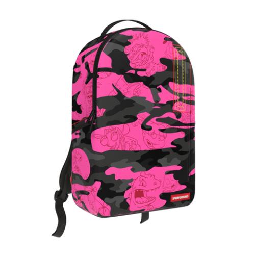Sprayground 90's Nick Pink Camo Backpack Black/Pink