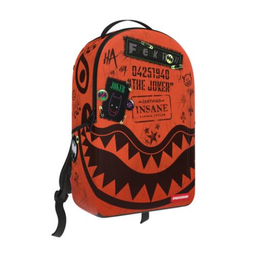 Sprayground DC Joker Prison Jumpsuit Backpack Orange