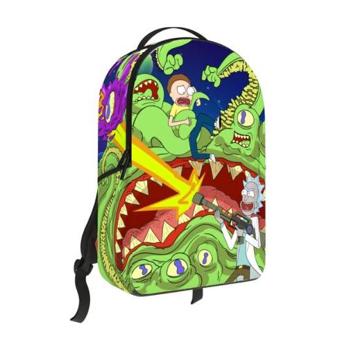 Sprayground Rick and Morty Mutant Backpack Green