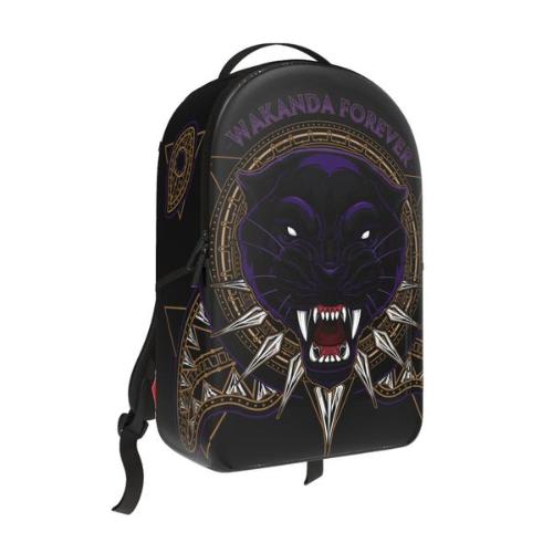 Sprayground Marvel Black Panther Emblem Backpack Black