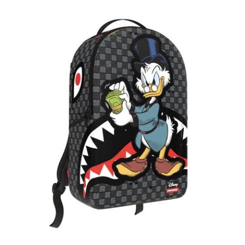 Sprayground Disney Scrooge Counting Money Backpack Black