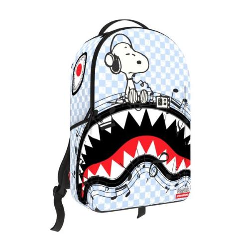 Sprayground Peanuts Snoopy Jams Backpack White/Blue