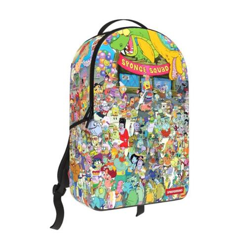 Sprayground Spongebob Crowd Backpack Multicolor