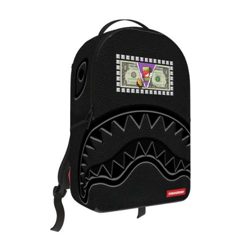 Sprayground Real Money Backpack Black