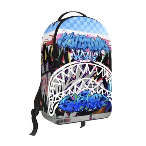Sprayground Wynwood Walls Creative Walls Backpack Blue