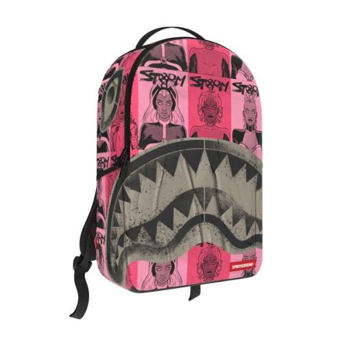 Sprayground Marvel Storm Wanted Posters Backpack Pink