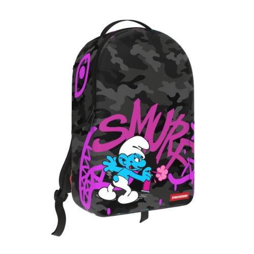 Sprayground Smurfs Tag It Up Backpack Black