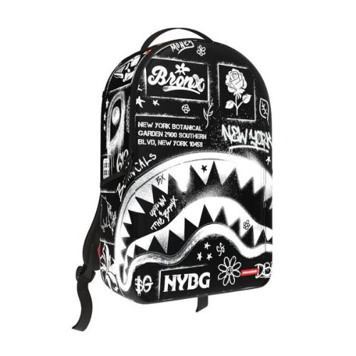 Sprayground NYBG Bronx Vibes Backpack Black/White