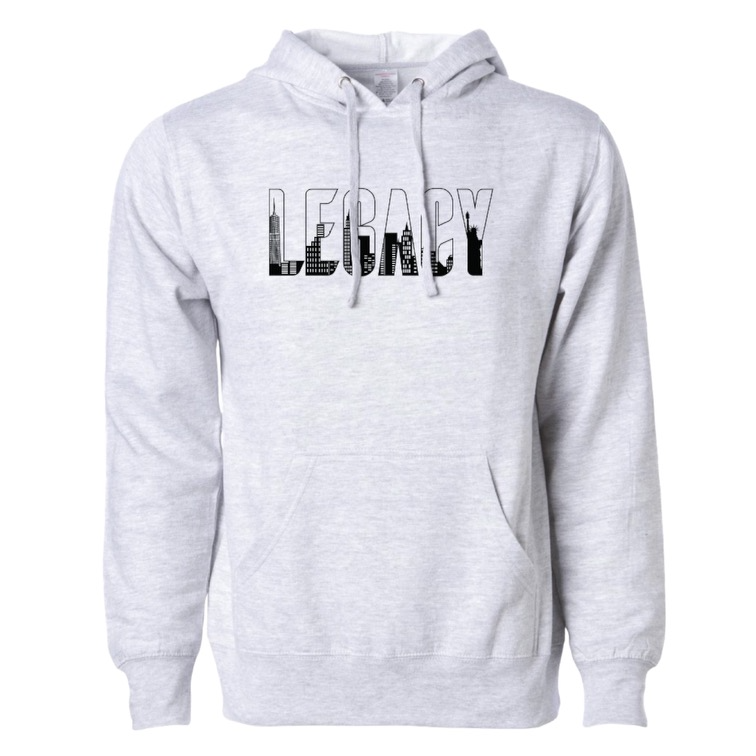 LEGACY NYC Skyline Hoodie Grey/Black