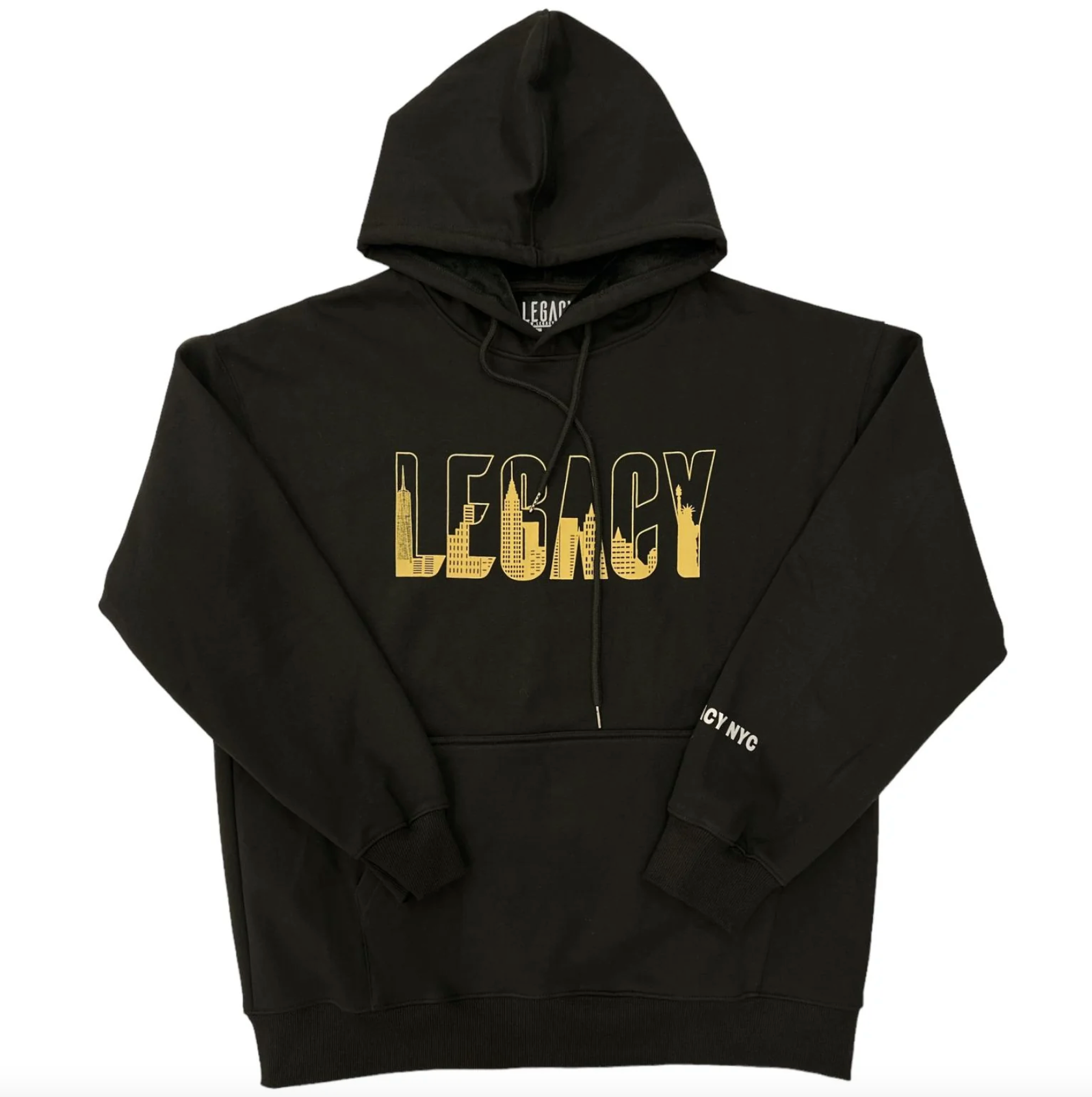 LEGACY NYC Skyline Hoodie v2 Black/Gold